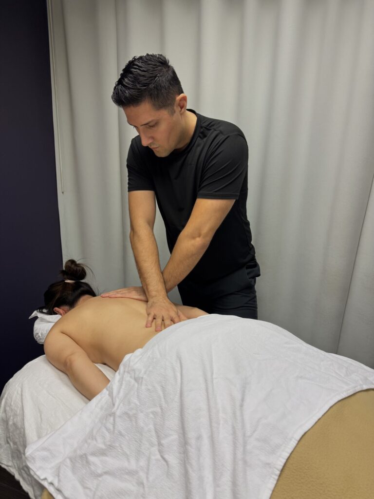 Registered massage therapy in Vancouver at Cross Roads Physiotherapy & Massage Therapy clinic located at West Broadway and Cambie.